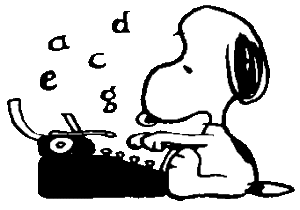 snoopy-writing1